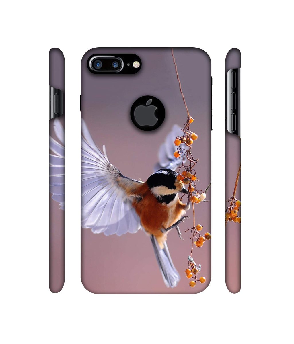 Amazon Brand - Solimo Designer Bird 3D Printed Hard Back Case Mobile Cover for Apple iPhone 7 Plus (Logo Cut)