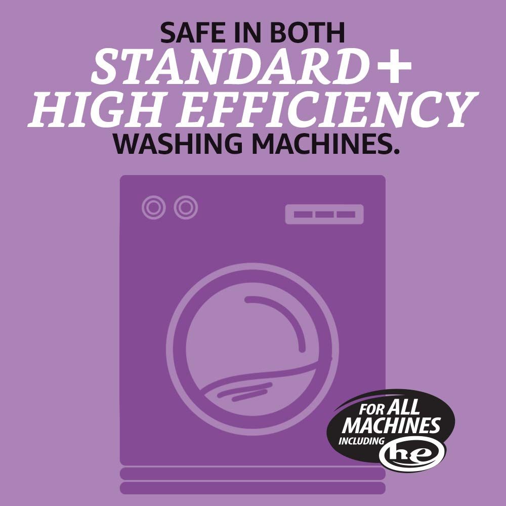 Amazon Brand - Solimo Concentrated Liquid Laundry Detergent, Lavender, 128 loads, 96 Fl Oz