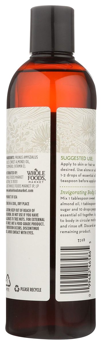 365 Everyday Value, Sweet Almond Oil, 16 fl oz