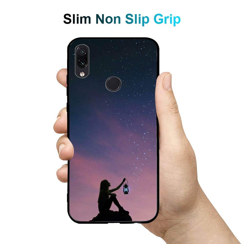 Amazon Brand - Solimo Designer Star Printed Hard Back Case Mobile Cover for Redmi Note 7 & Redmi Note 7 Pro (D1267)