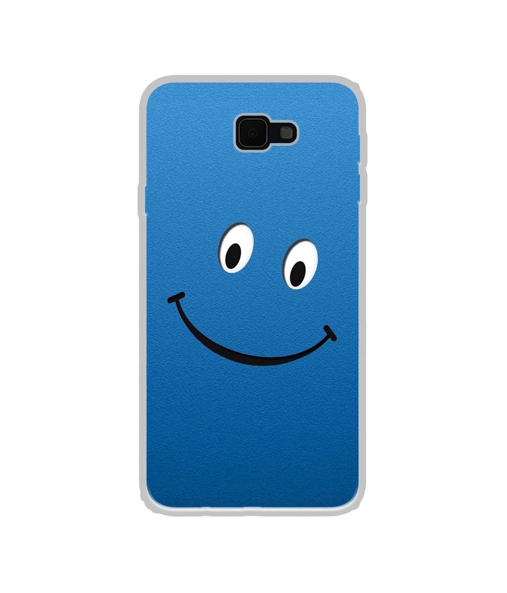 Amazon Brand - Solimo Designer Happy UV Printed Soft Back Case Mobile Cover for Samsung Galaxy J7 Prime