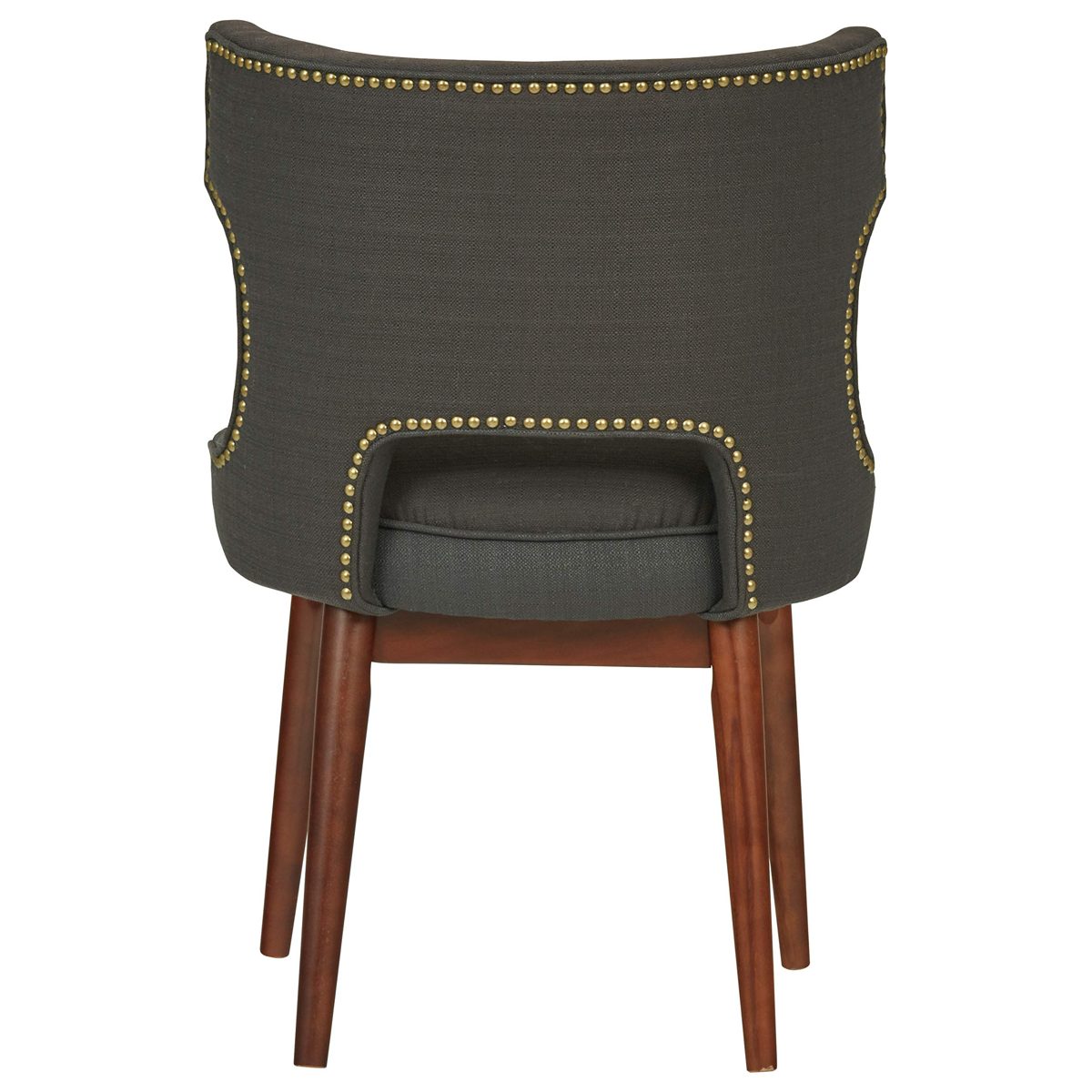 Amazon Brand – Stone & Beam Mid-Century Chair, 23.6"W, Charcoal