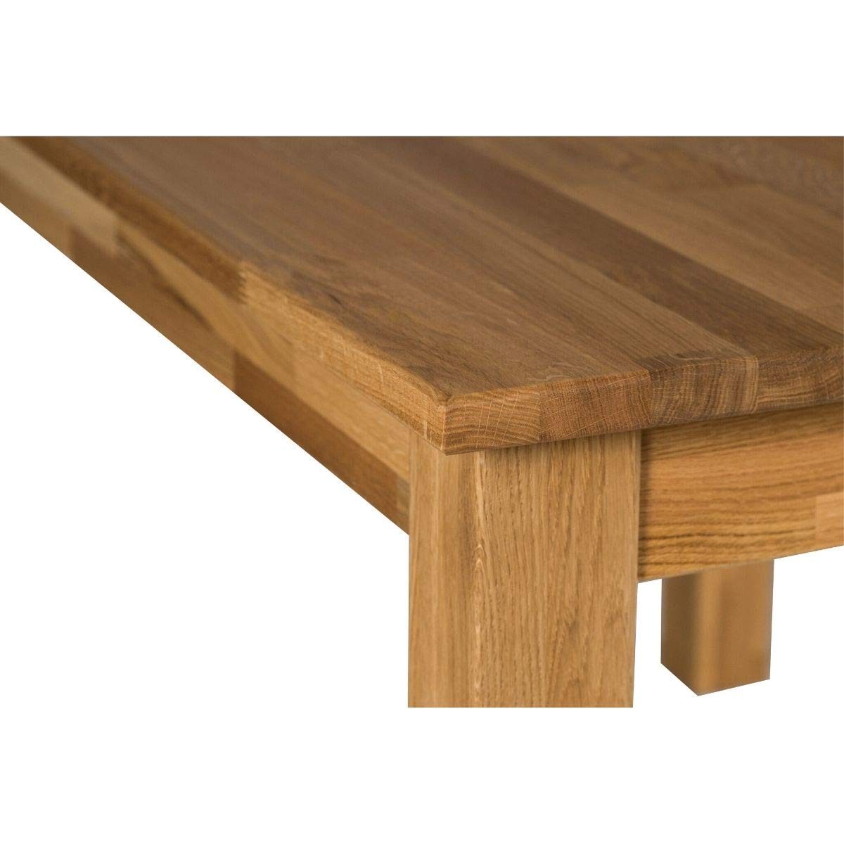 Amazon Brand - Alkove Hayes Classic Fixed Solid Wood Dining Table, Seats 2-4, 110 x 70 x 75cm, Wild Oak