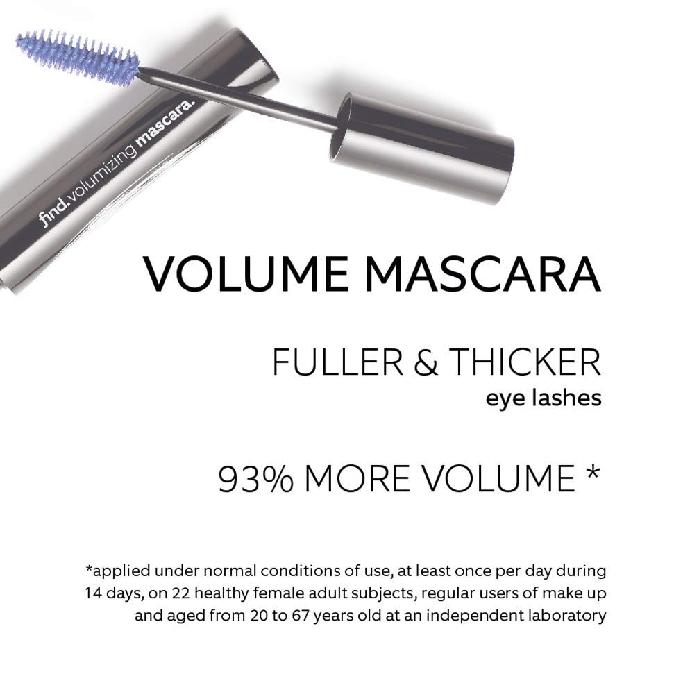 FIND - Volumising Mascara & Eye Marker - Eyes Kit - Mood Blue (Blue Volumising Mascara and Blue Eye Marker)