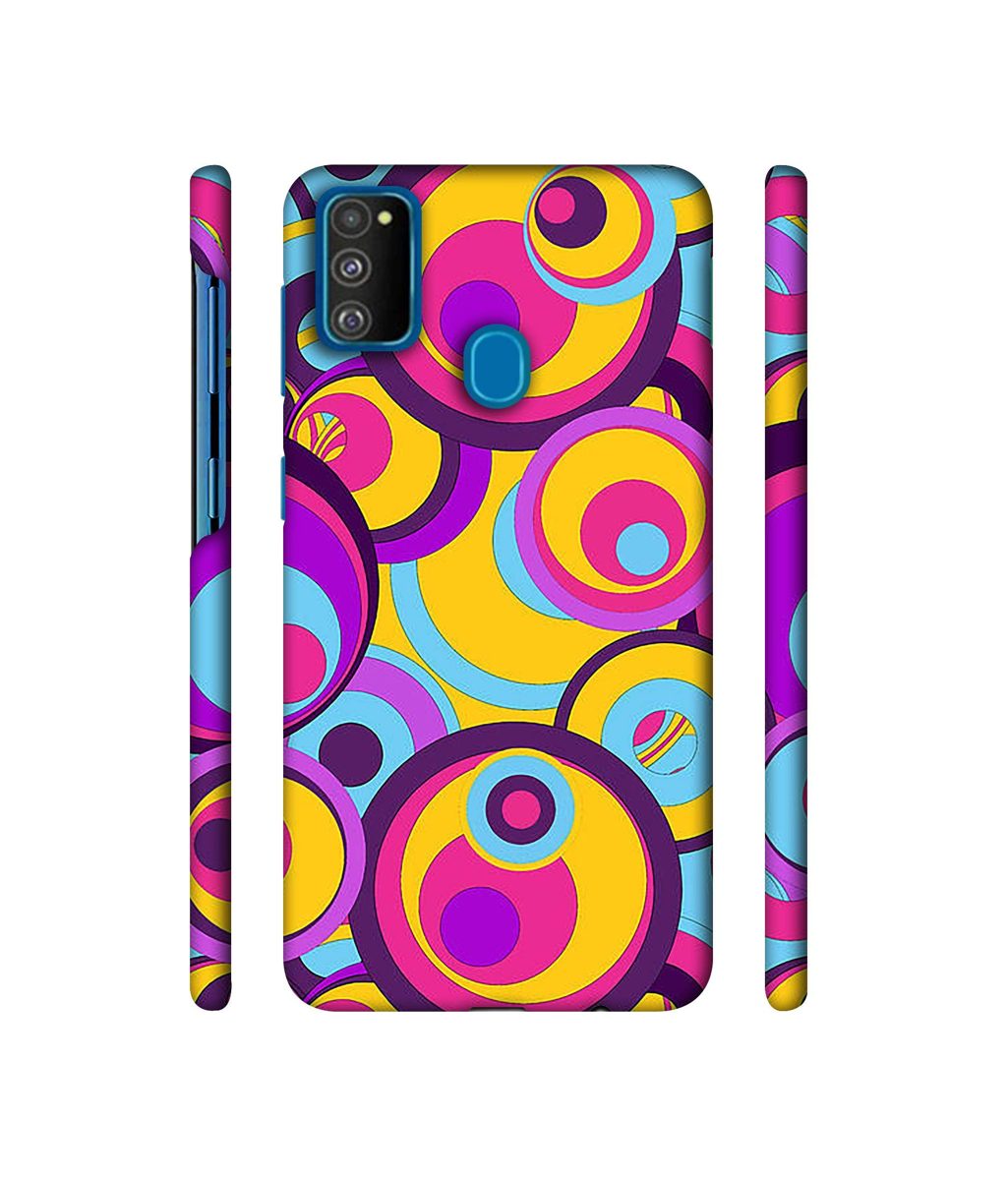 Amazon Brand - Solimo Designer Multicolor Circle 3D Printed Hard Back Case Mobile Cover for Samsung Galaxy M21 / M30s