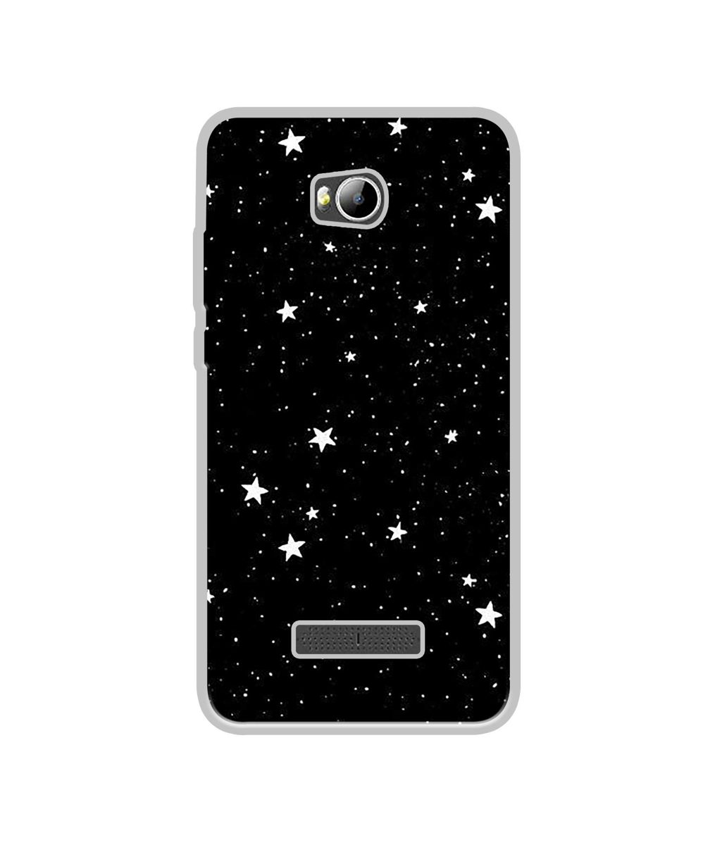 Amazon Brand - Solimo Designer Stars UV Printed Soft Back Case Mobile Cover for Micromax Canvas Spark 3 Q385