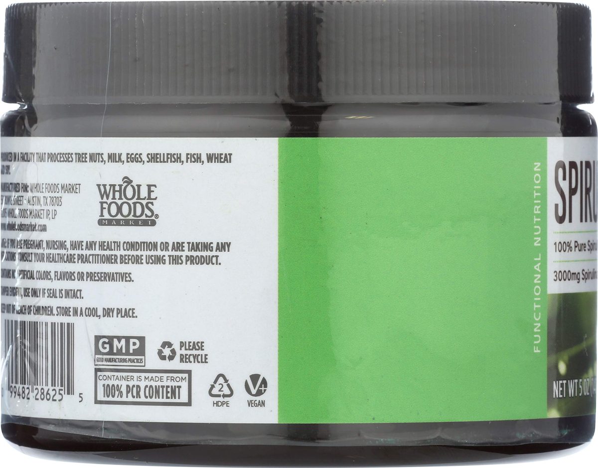 Whole Foods Market, Spirulina 3000mg, 5 oz