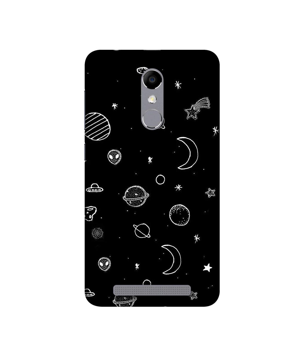 Amazon Brand - Solimo Designer Solar System UV Printed Soft Back Case Mobile Cover for Micromax Canvas Evok Power Q4260