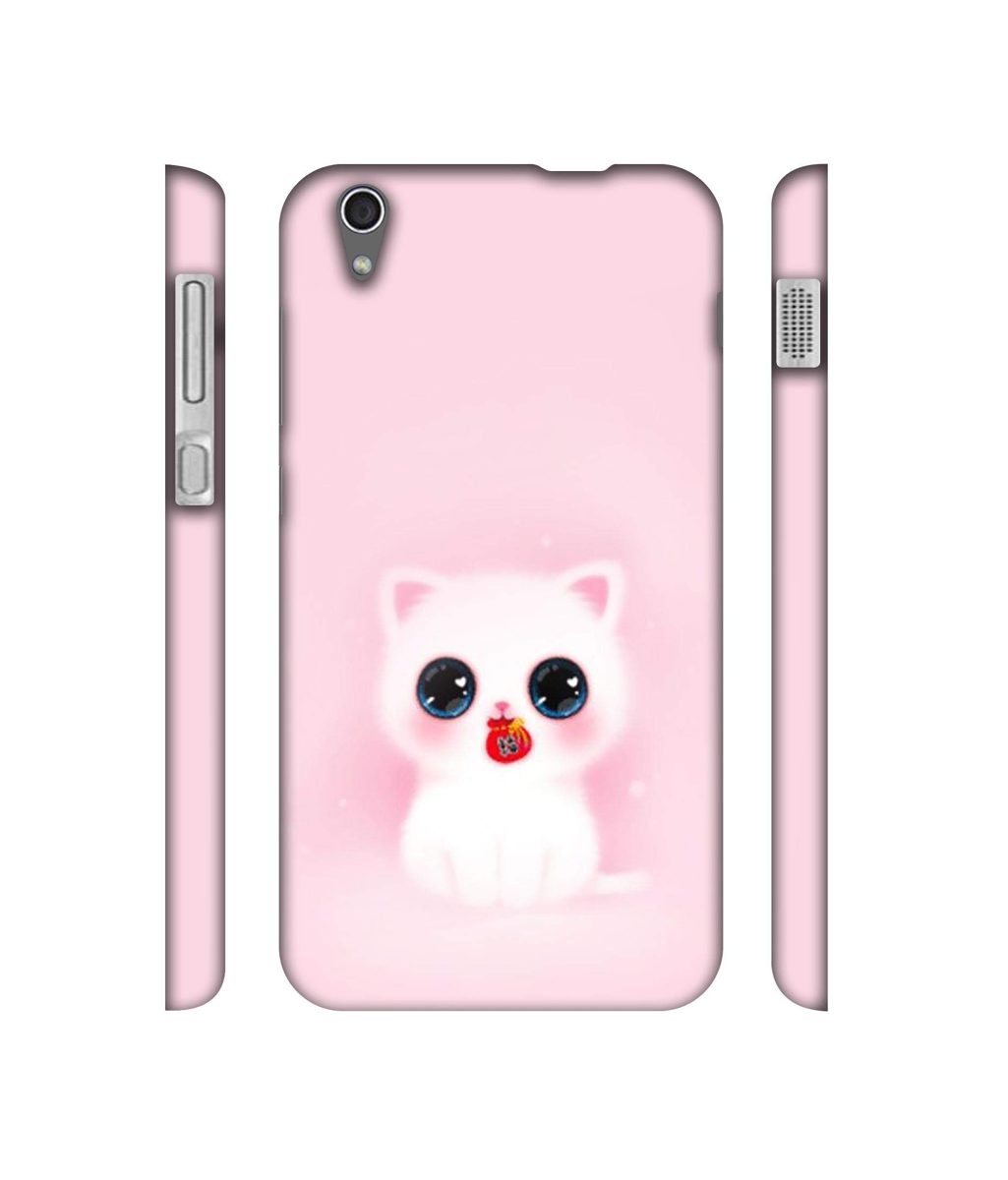 Amazon Brand - Solimo Designer Kitty 3D Printed Hard Back Case Mobile Cover for Lenovo S850