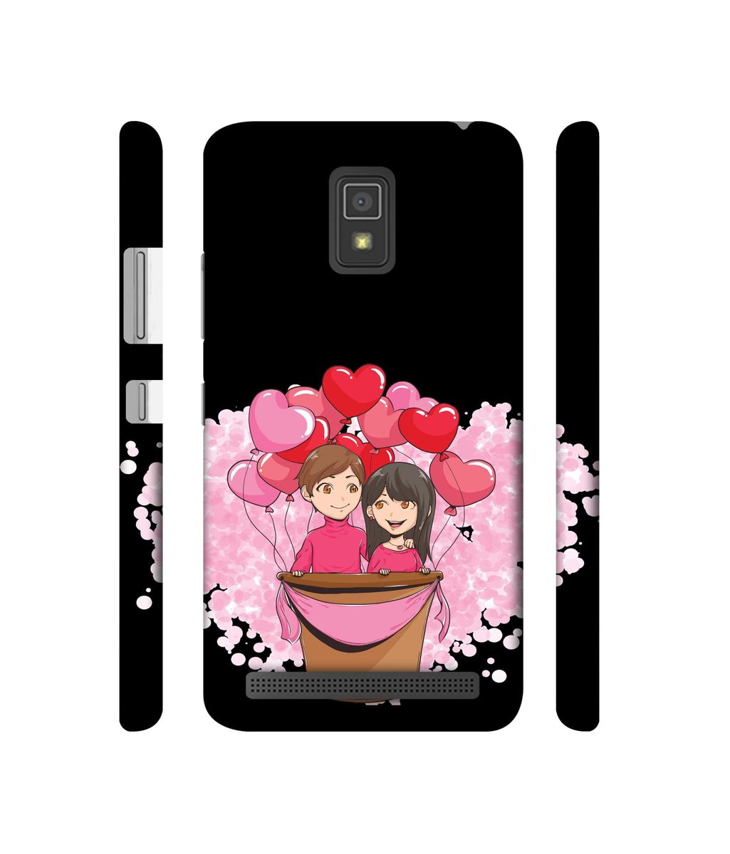 Amazon Brand - Solimo Designer Boy and Girl 3D Printed Hard Back Case Mobile Cover for Lenovo A6600