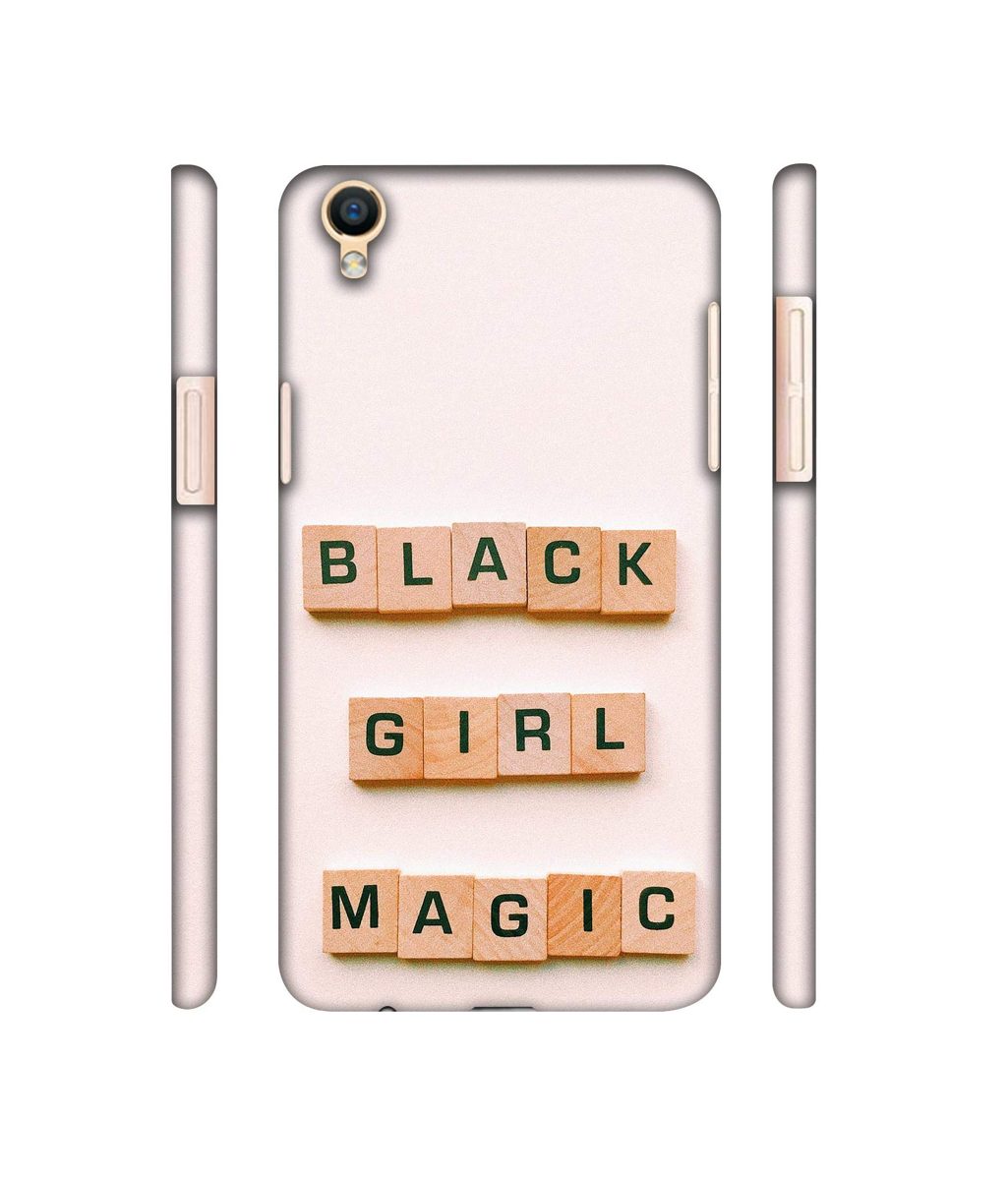 Amazon Brand - Solimo Designer Black Girl Magic 3D Printed Hard Back Case Mobile Cover for Oppo F1 Plus