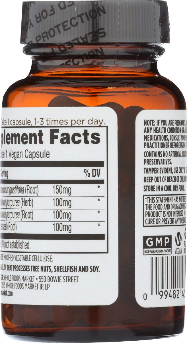 WHOLE FOODS MARKET Echinacea Goldenseal, 60 CT