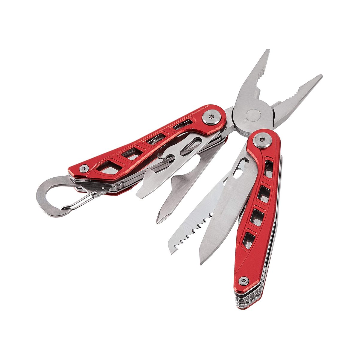 AmazonBasics 8-in-1 Multi-Tool with Nylon Sheath (Renewed)