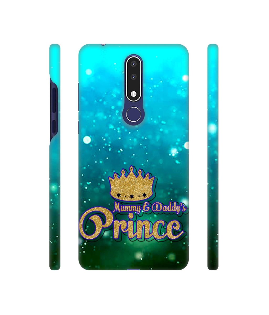 Amazon Brand - Solimo Designer Mummy & Daddy's Prince 3D Printed Hard Back Case Mobile Cover for Nokia 3.1 Plus