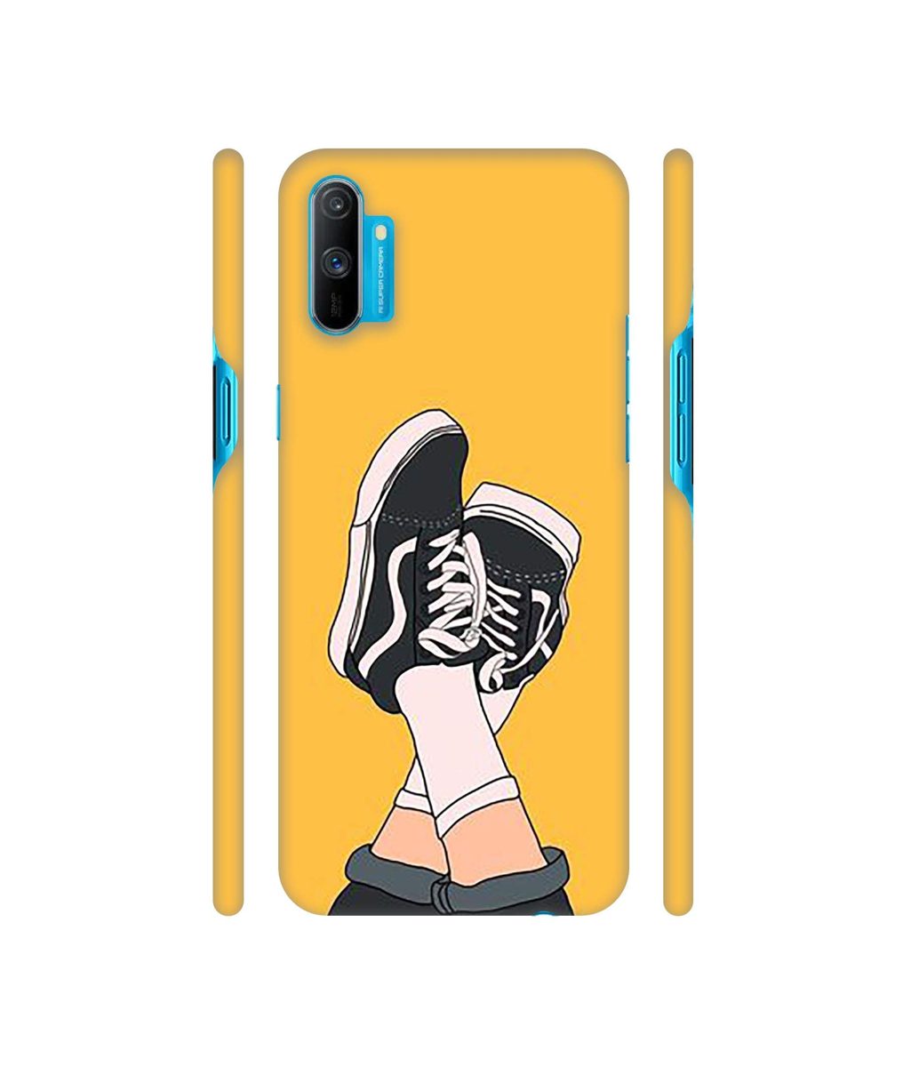 Amazon Brand - Solimo Designer Boy Shoes Pattern 3D Printed Hard Back Case Mobile Cover for Realme C3