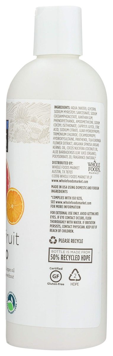 365 Everyday Value, Citrus Grapefruit Shampoo, 16 fl oz