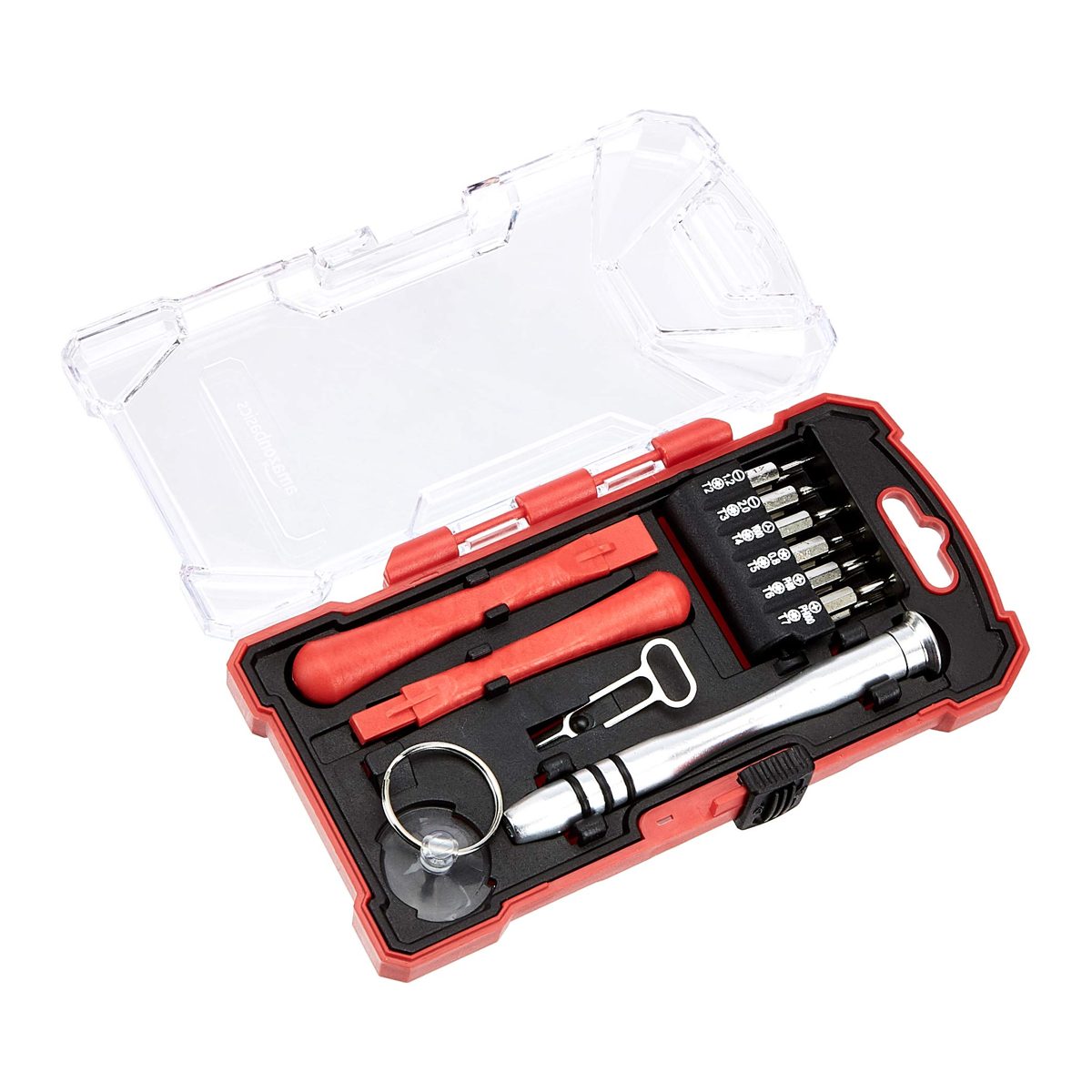 Amazon Basic 17 Piece Screwdriver Set for Electronic Repair