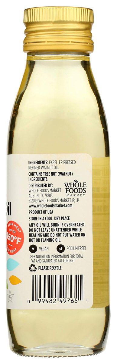 365 by Whole Foods Market, Walnut Oil, Expeller Pressed, 8.4 Fl Oz