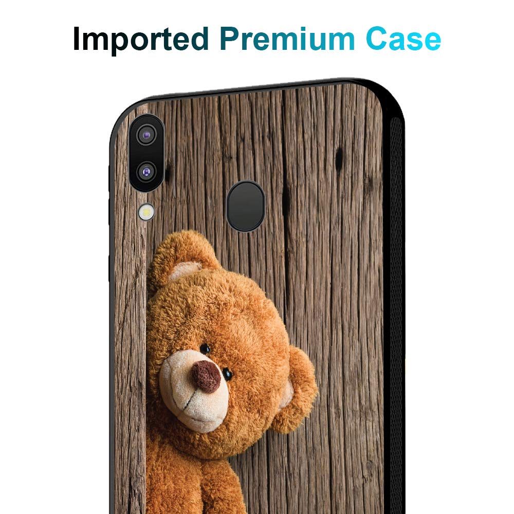 Amazon Brand - Solimo Designer Teddy Bear Printed Hard Back Case Mobile Cover for Samsung Galaxy M20
