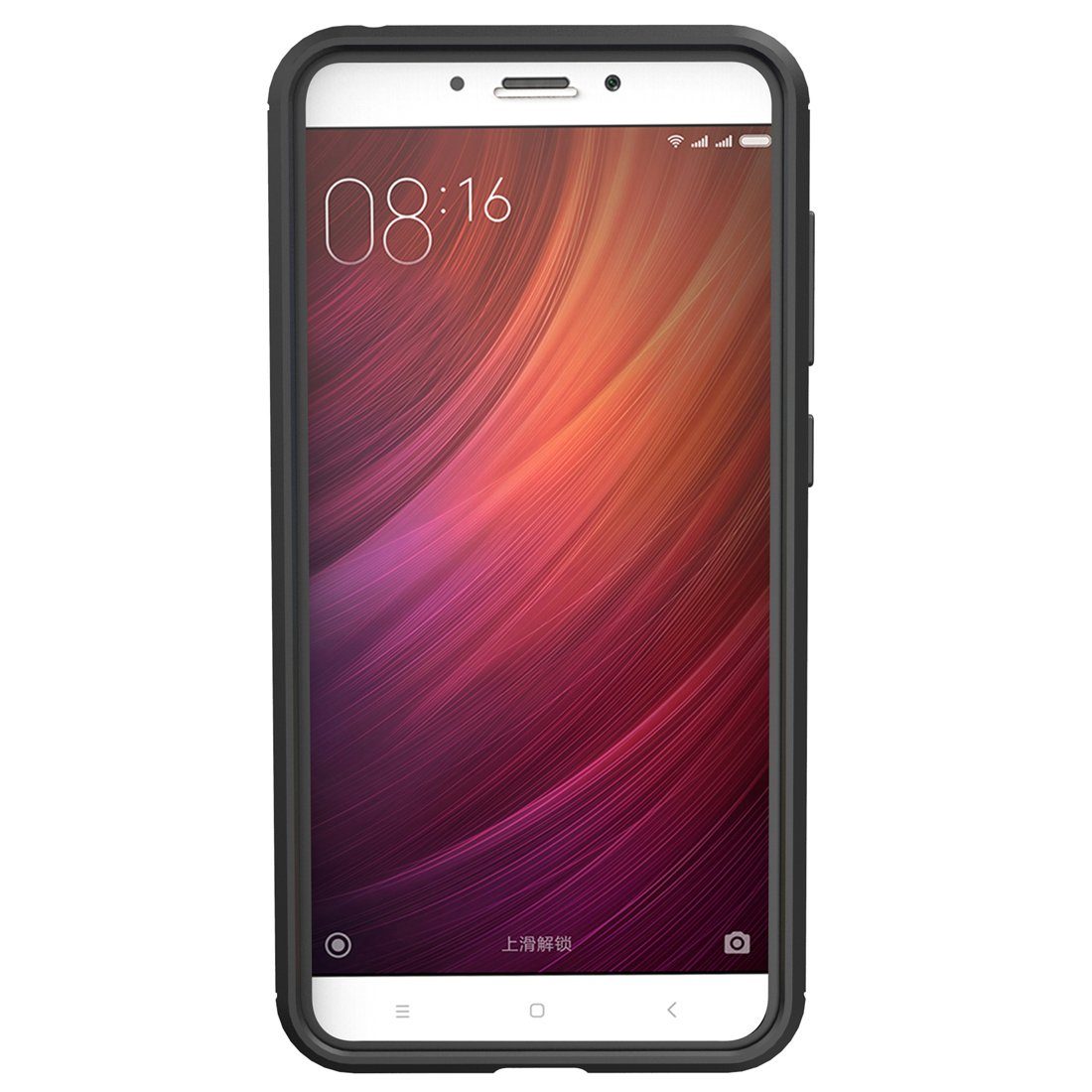 Amazon Brand - Solimo Protective Mobile Cover (Soft & Flexible Back Case) for Redmi Y1 (Black)