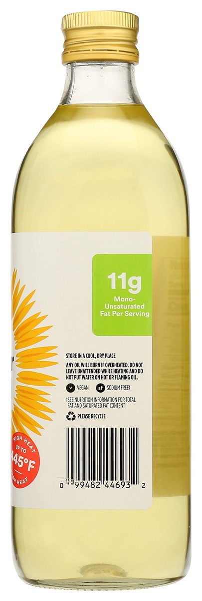 365 by Whole Foods Market, Expeller Pressed Cooking Oil, Safflower Seed, 33.8 Fl Oz