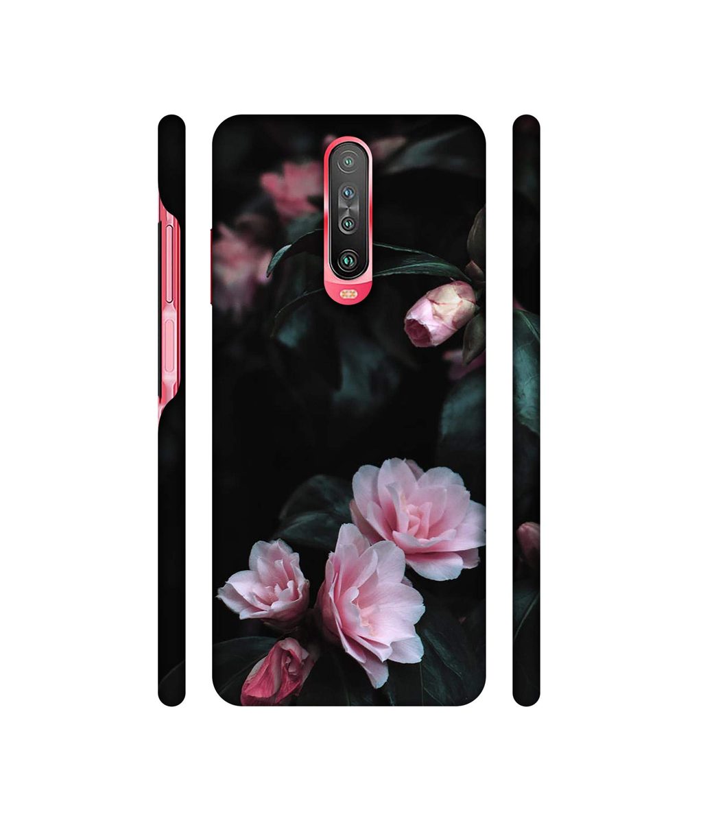 Amazon Brand - Solimo Designer Dark Flowers Photography 3D Printed Hard Back Case Mobile Cover for Poco X2 / Mi Redmi K30