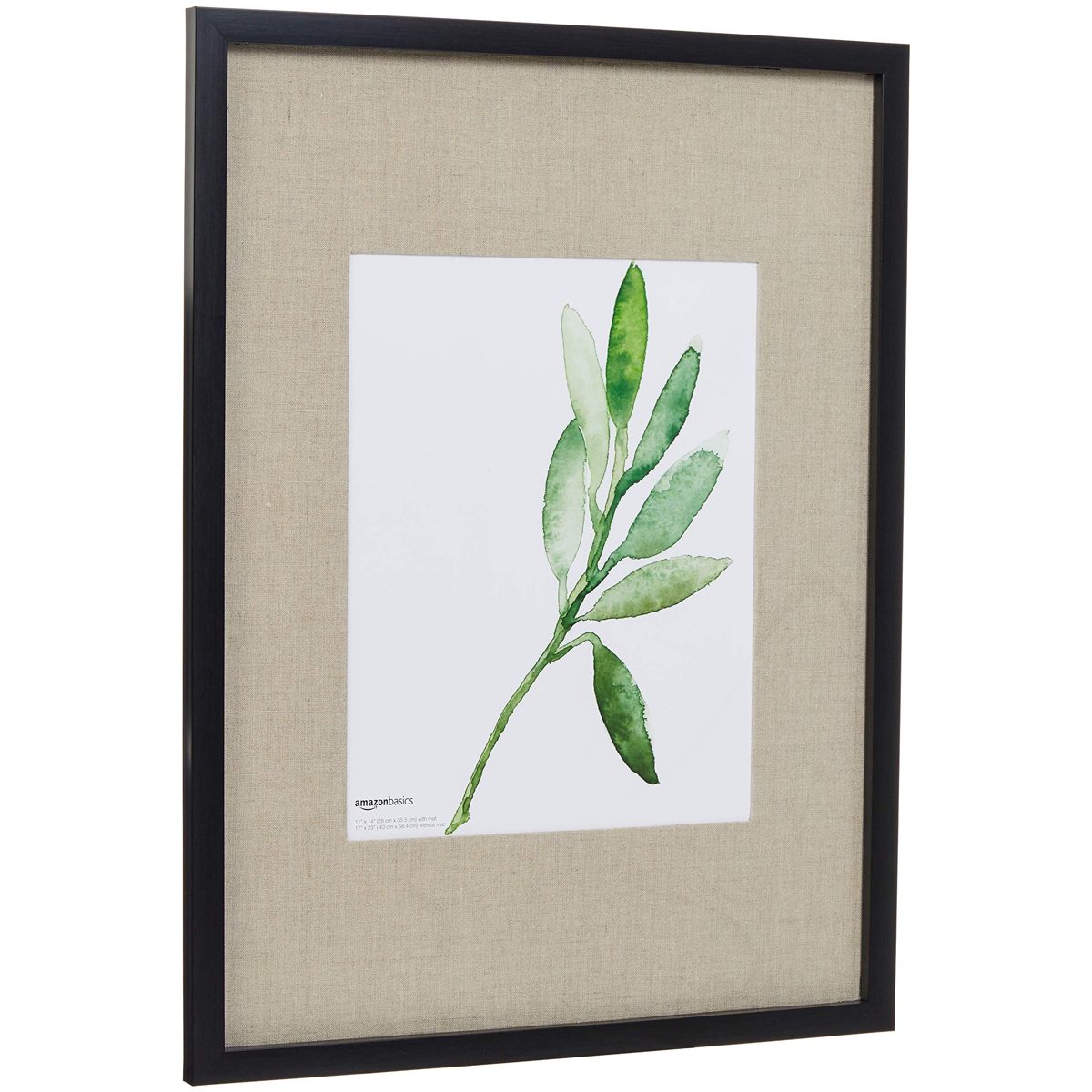 AmazonBasics Gallery Wall Frame  - 17x23 for 11x14 Display, Black