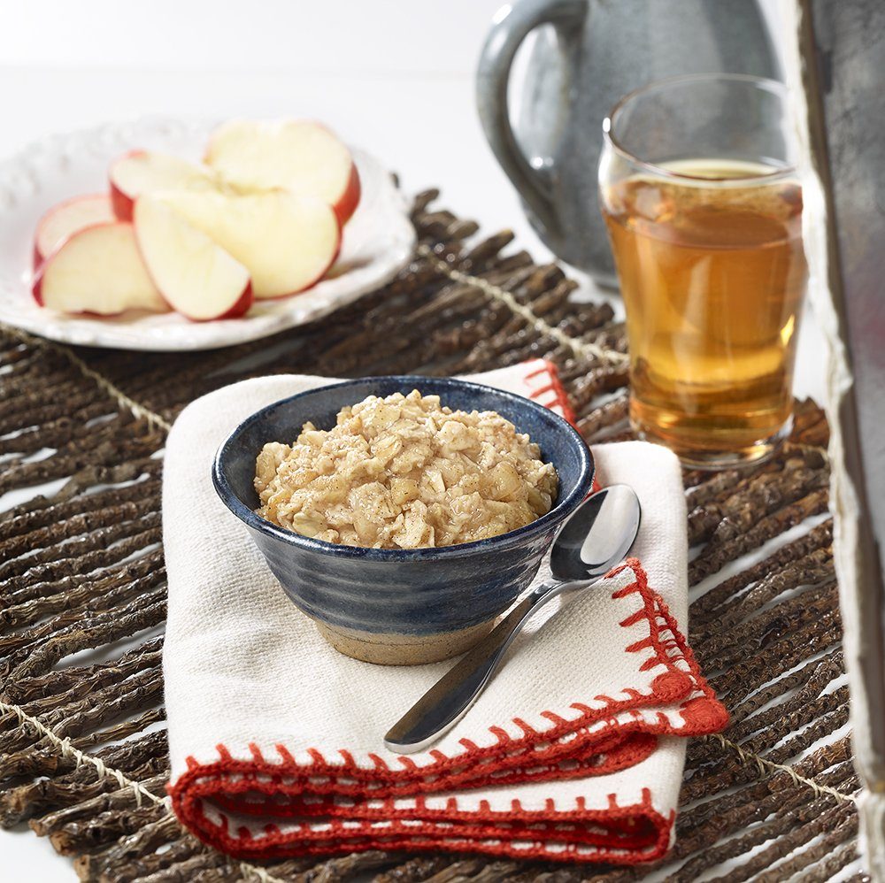 Amazon Brand - Happy Belly Instant Oatmeal, Apple and Cinnamon, 20 Packets (Previously Solimo)