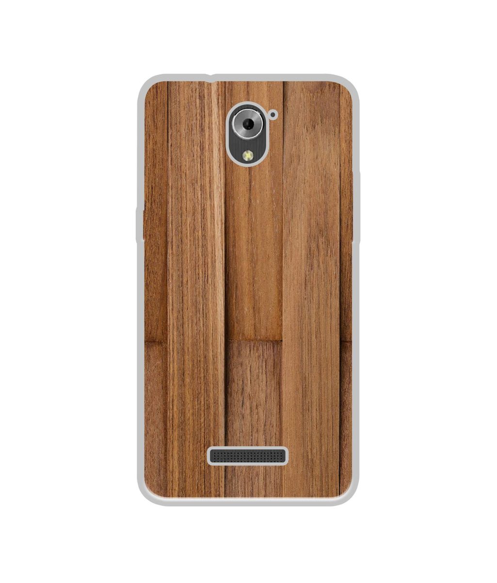 Amazon Brand - Solimo Designer Wooden Art UV Printed Soft Back Case Mobile Cover for Coolpad Mega 3
