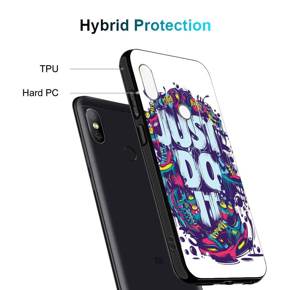 Amazon Brand - Solimo Designer Just Do It Printed Hard Back Case Mobile Cover for Xiaomi Redmi Note 6 pro (D1185)
