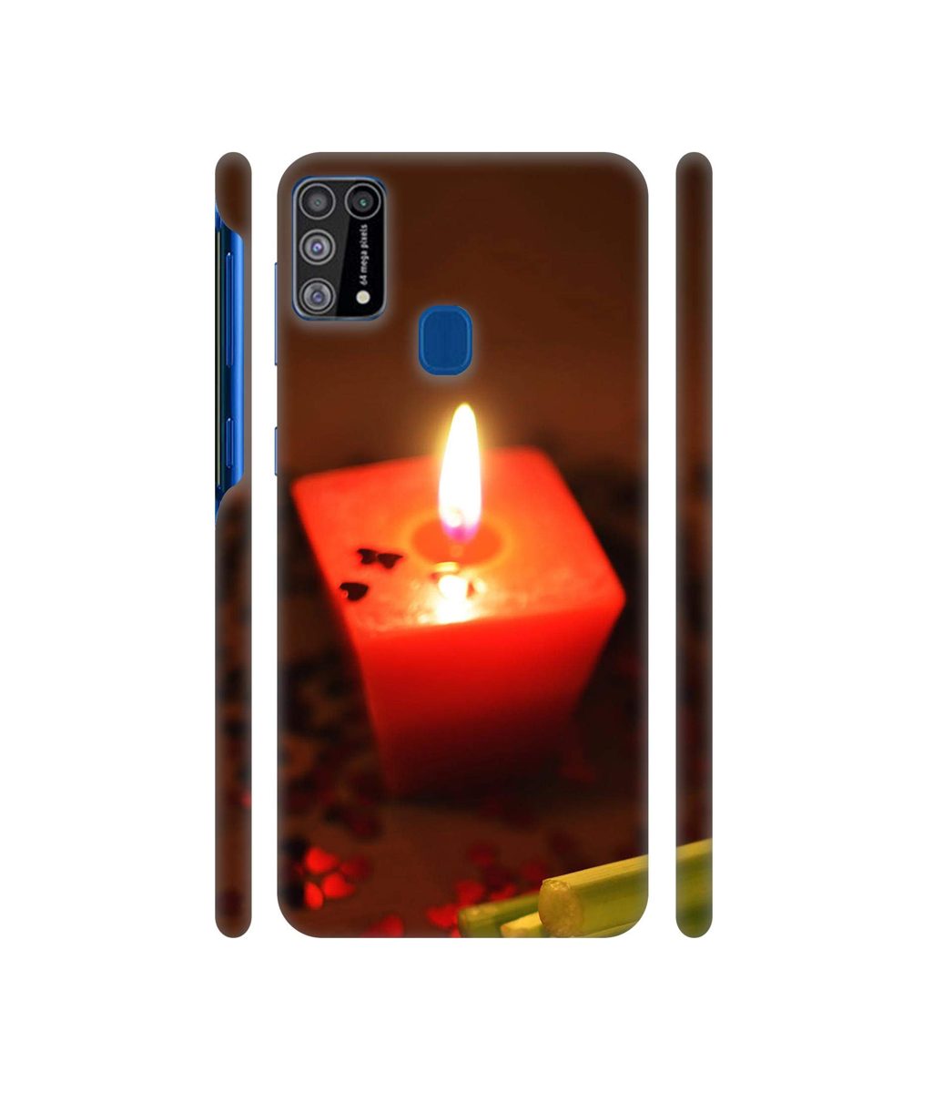 Amazon Brand - Solimo Designer Candle Light 3D Printed Hard Back Case Mobile Cover for Samsung Galaxy M31