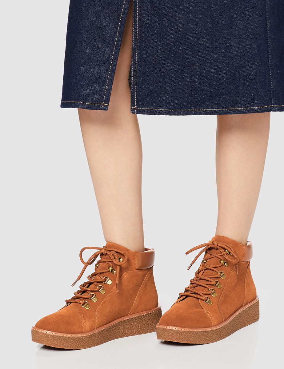 find. Amazon Brand Gumsole Hiker Ankle Boots, Brown, US 5