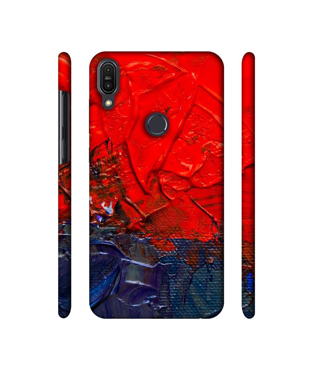 Amazon Brand - Solimo Designer Red Wax Color 3D Printed Hard Back Case Mobile Cover for Asus Zenfone Max Pro M1 ZB601KL