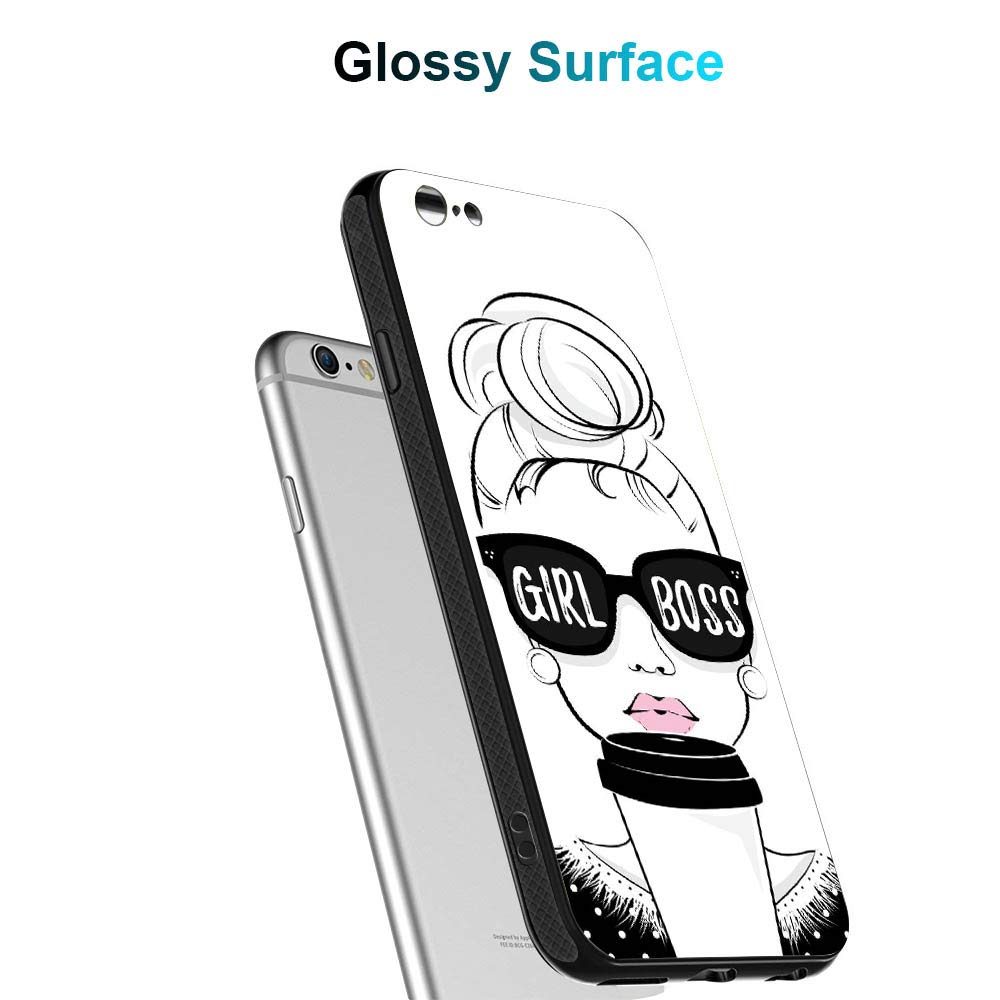 Amazon Brand - Solimo Designer Girl Boss Printed Hard Back Case Mobile Cover for Apple iPhone 8/7 (D1228)