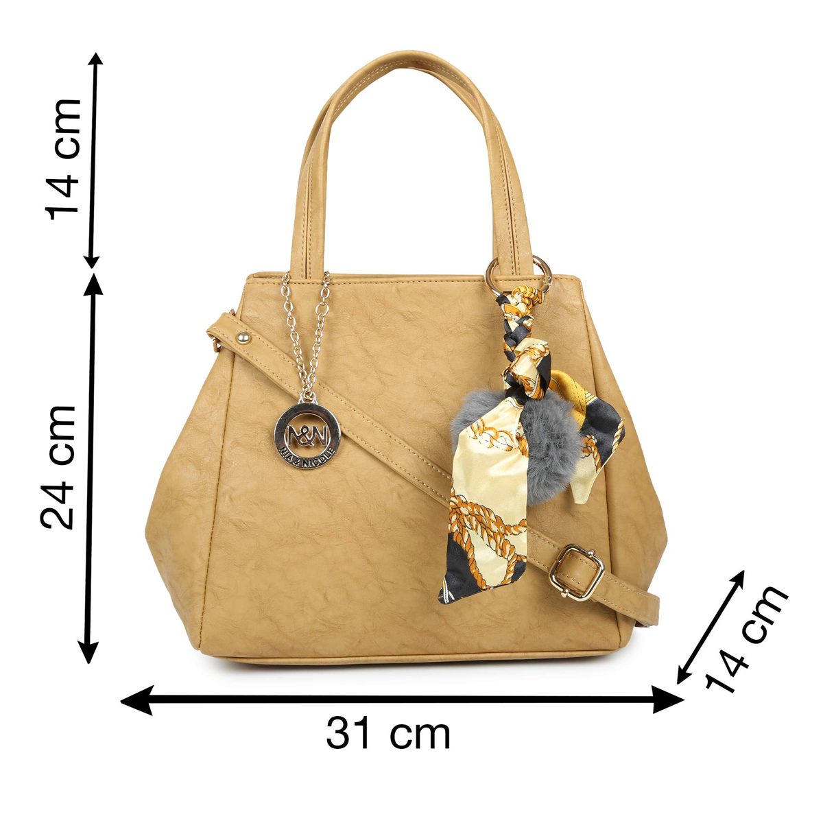 Nia & Nicole Women's Handbag (Mustard)