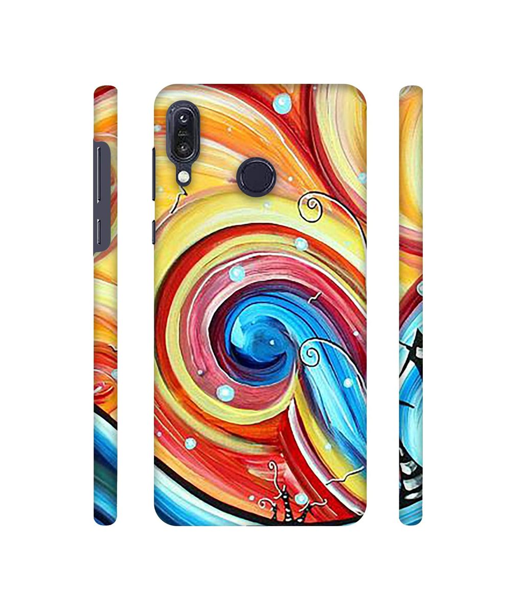 Amazon Brand - Solimo Designer Abstarct Color Mixing 3D Printed Hard Back Case Mobile Cover for Asus Zenfone Max M1 ZB555KL