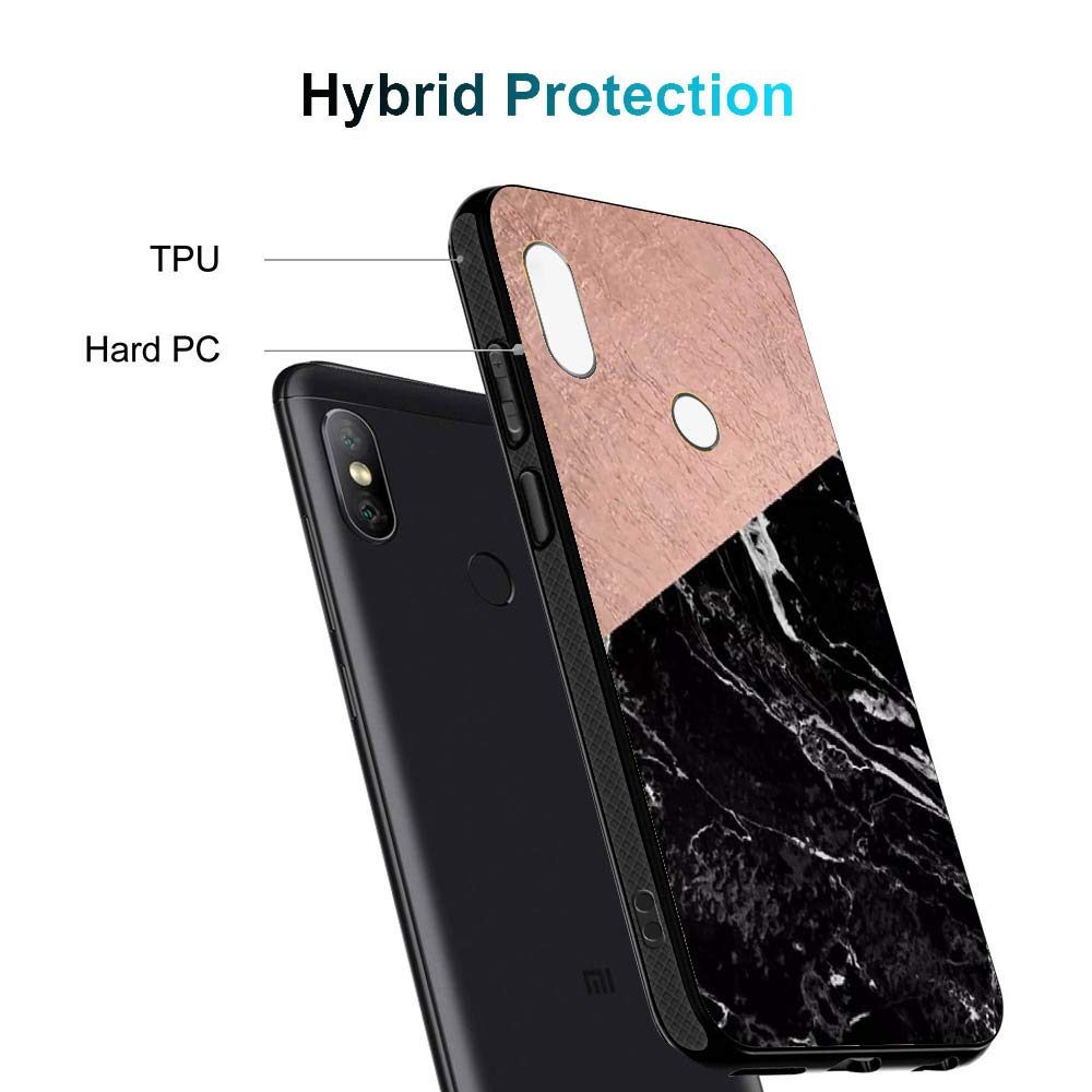 Amazon Brand - Solimo Designer Marble Printed Hard Back Case Mobile Cover for Xiaomi Redmi Note 6 pro (D1164)
