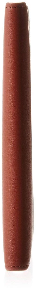 (Renewed) AmazonBasics Leather RFID Blocking Passport Wallet, Brown