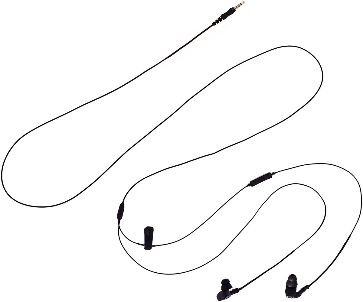 AmazonBasics in-Ear Sports Headphones with Universal Microphone