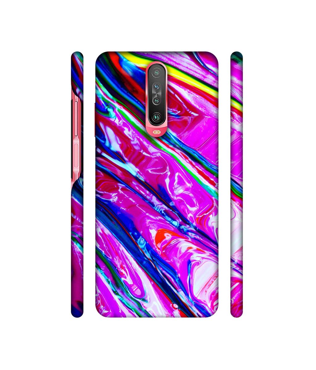 Amazon Brand - Solimo Designer Oil Color 3D Printed Hard Back Case Mobile Cover for Poco X2 / Mi Redmi K30