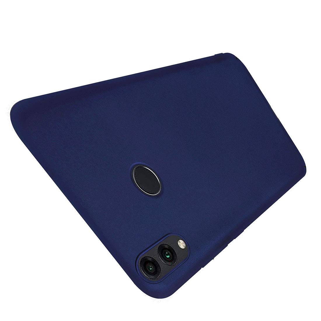 Amazon Brand - Solimo Mobile Cover (Hard Back & Slim) for Huawei Honor 8C (Blue)