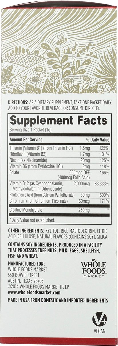 365 Everyday Value, Vitamin B-12 + Creatine & Chromium, 75ct