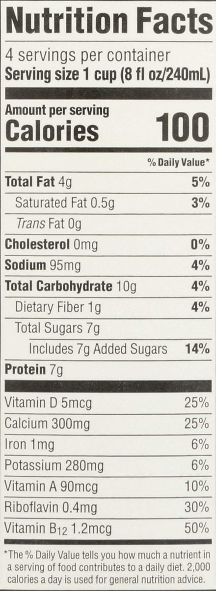 365 Everyday Value, Organic Soy Milk, Vanilla Flavor, 32 fl oz