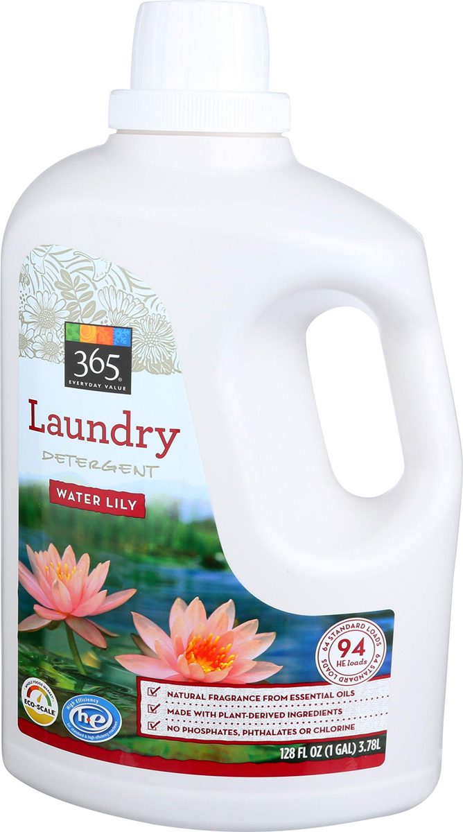 365 Everyday Value, Laundry Detergent, Water Lily, 128 fl oz