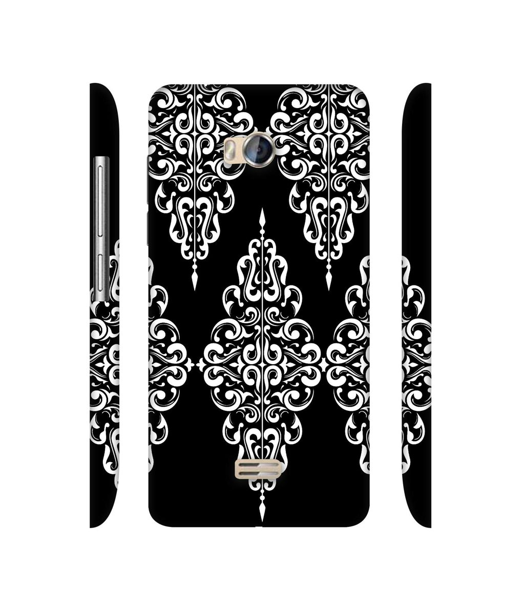Amazon Brand - Solimo Designer Pattern Design 3D Printed Hard Back Case Mobile Cover for Micromax Bolt Q336