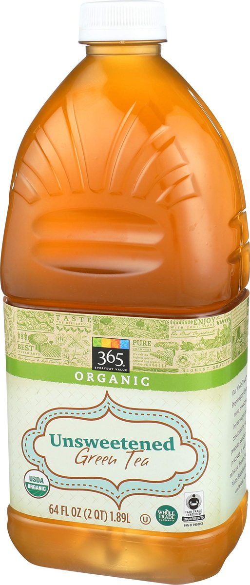 365 Everyday Value, Organic Green Tea, Unsweetened, 64 fl oz