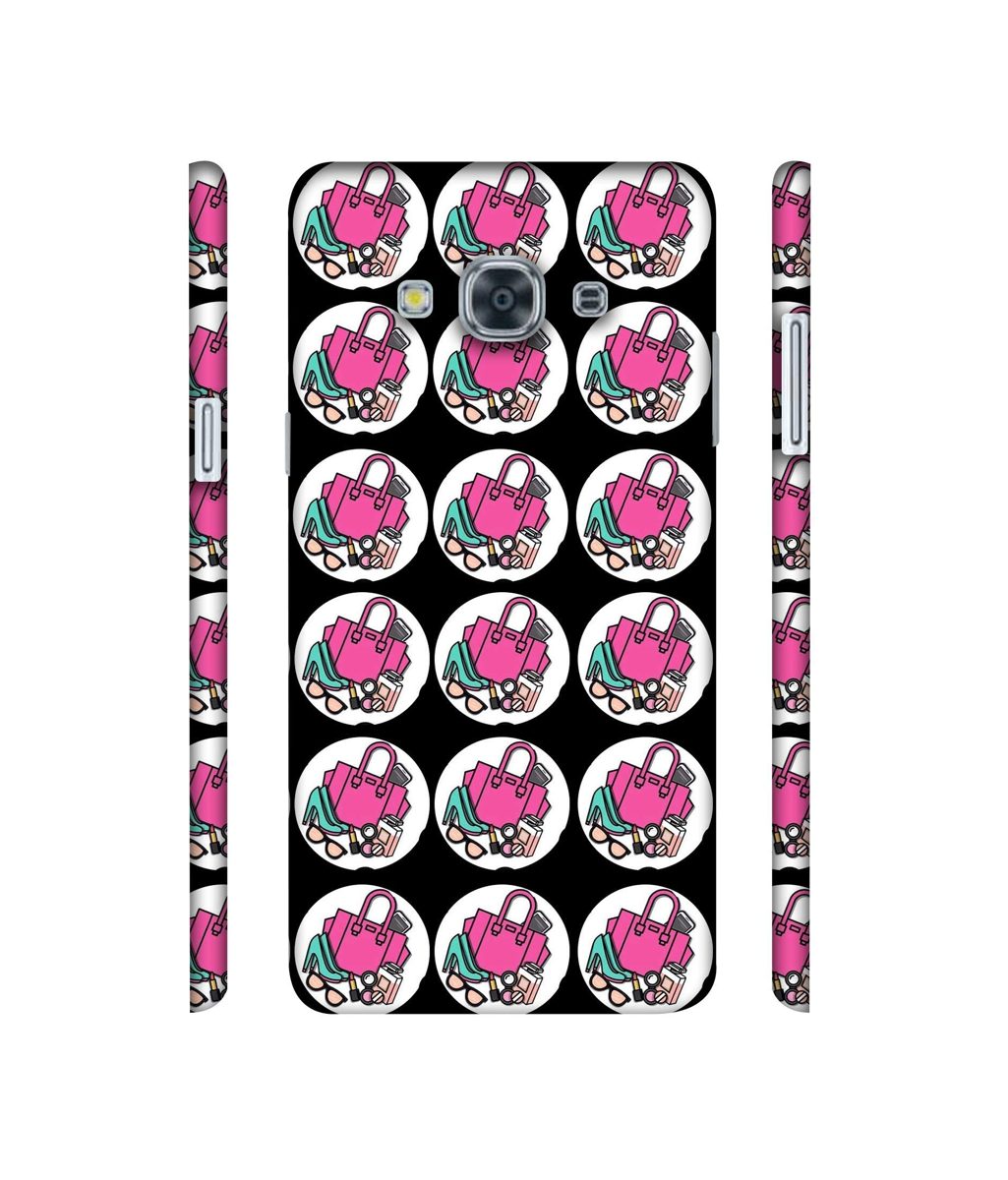 Amazon Brand - Solimo Designer Ladies Accessories Pattern 3D Printed Hard Back Case Mobile Cover for Samsung Galaxy J3 Pro