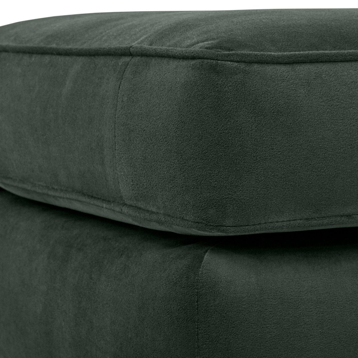 Amazon Brand – Stone & Beam Leila Ottoman, 34" W, Hunter Green