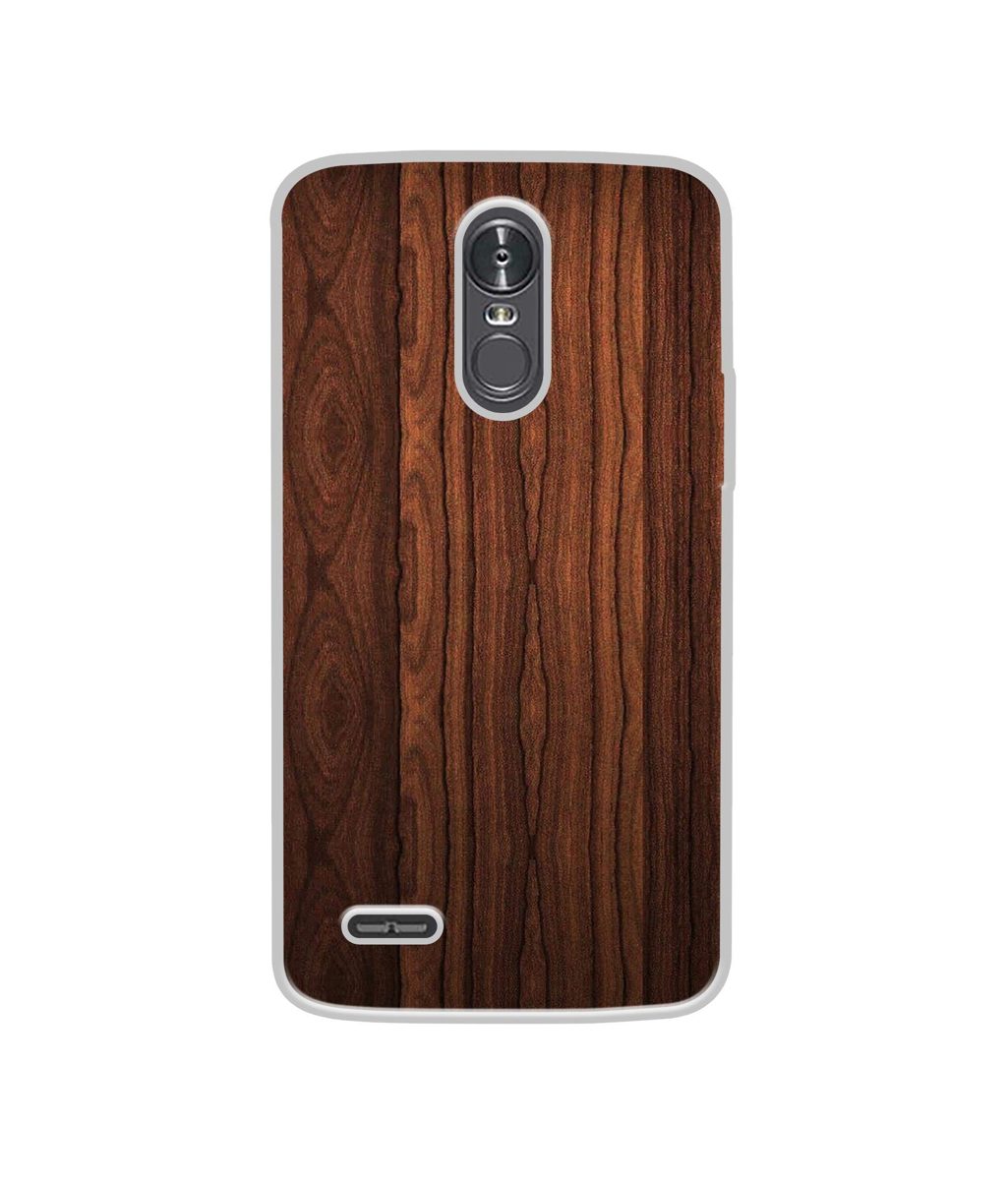 Amazon Brand - Solimo Designer Wooden Texture UV Printed Soft Back Case Mobile Cover for LG Stylus 3