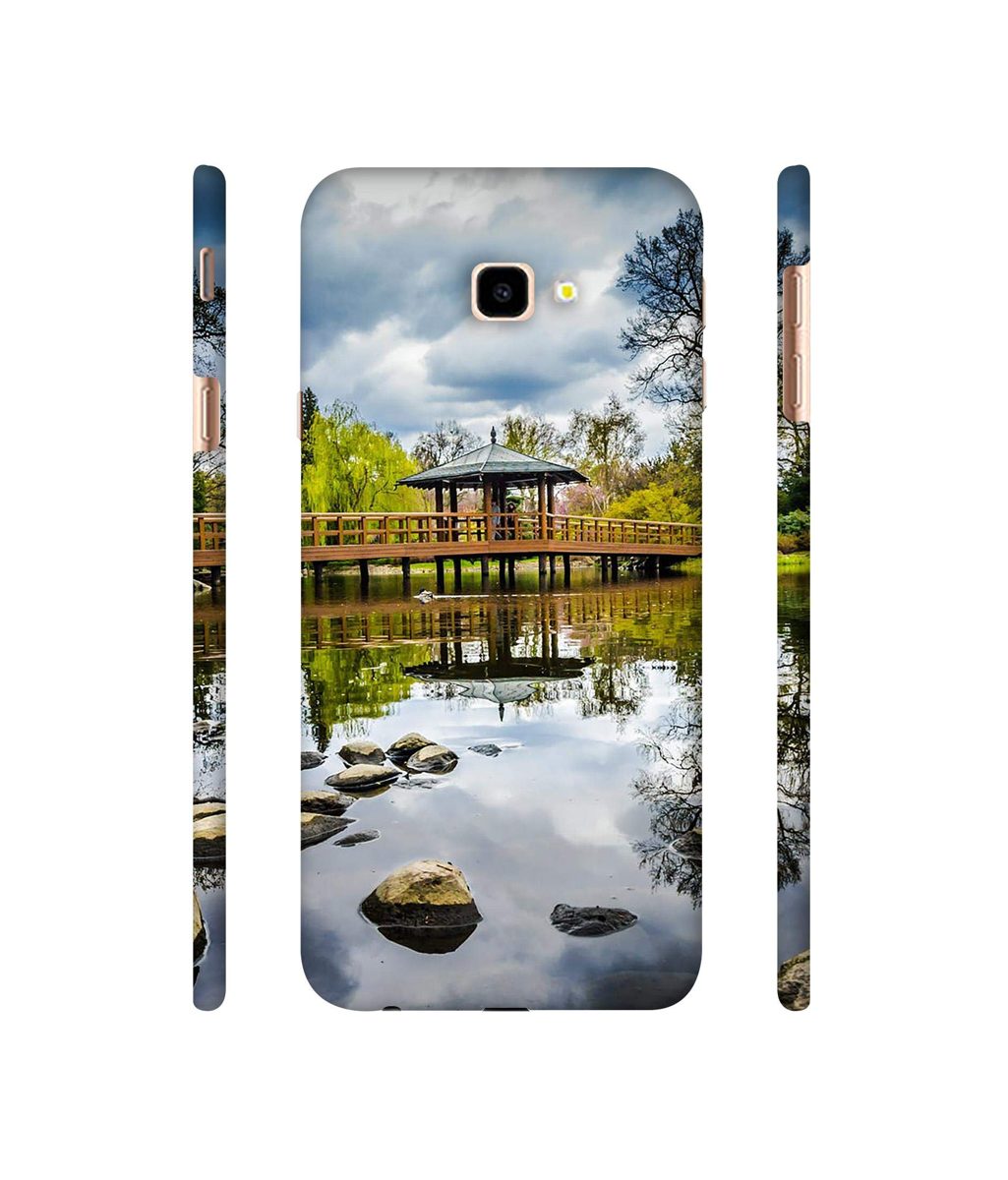 Amazon Brand - Solimo Designer Pebbles 3D Printed Hard Back Case Mobile Cover for Samsung Galaxy J4 Plus
